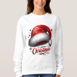 Sudadera Gorro de Santa Escarlata con brillo