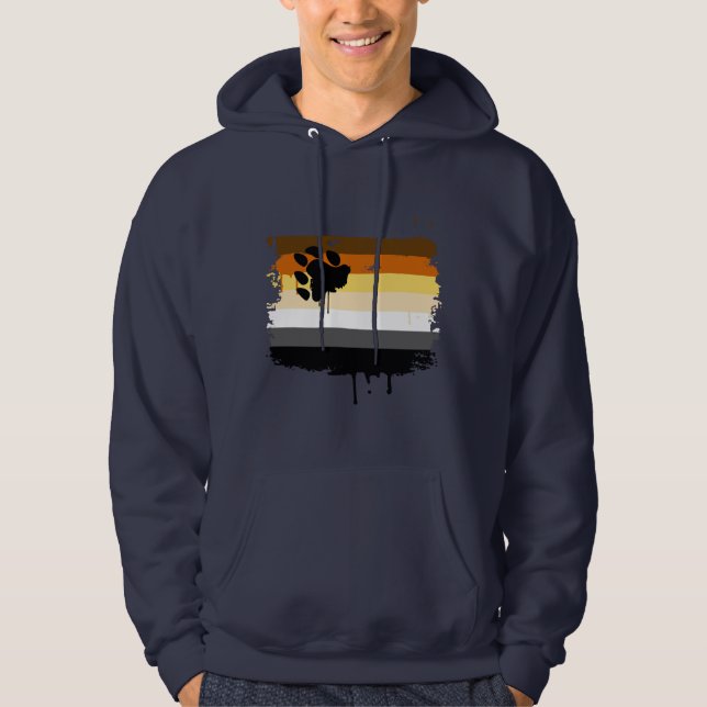 SUDADERA GOTEO DE LA BANDERA DEL OSO (Anverso)