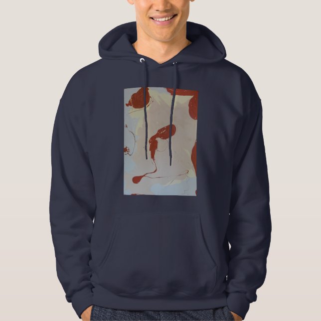 Sudadera Goteo de Malvavisco Tostado (Anverso)