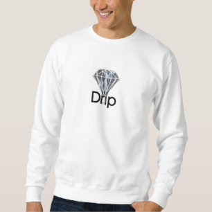 Sudadera Goteo del diamante