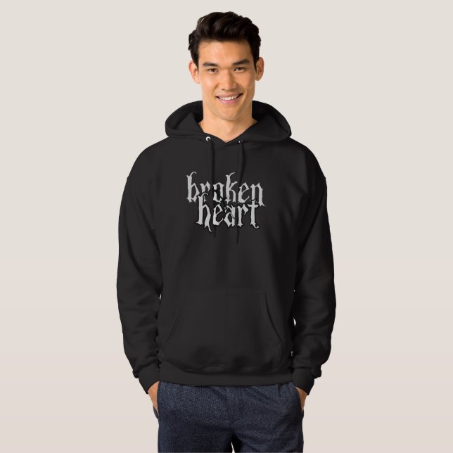 Sudadera Gótico Corazón Roto (Anverso completo)