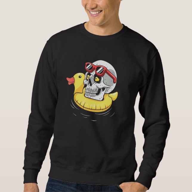 Sudadera Gótico de verano de Skull Beach (Anverso)