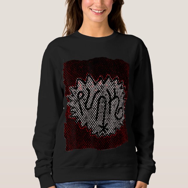 Sudadera Gótico Emo de Rock Punk de Vida punk (Anverso)