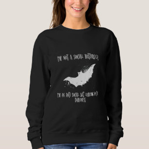 Sudadera Gótico espeluznante con murciélago vampiro T para 