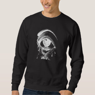Sudadera Gótico espeluznante Halloween Médica Ophthalmo