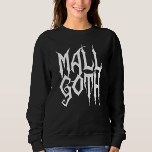 Sudadera Gótico Mall Gothic Y2k Estética 90 Halloween Alt