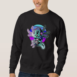 Sudadera Gótico Pastel Axolotl Video Gamer Pc Video Juego