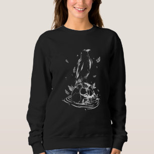Sudadera Gótico Pastel Crow Raven Skull Head Emo Punk Gótic