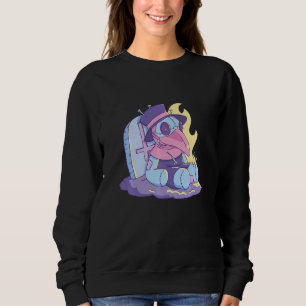 Sudadera Gótico pastel espeluznante Gótico suave emo Un méd