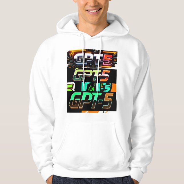 Sudadera GPT5 Inteligencia artificial Robótica camiseta (Anverso)