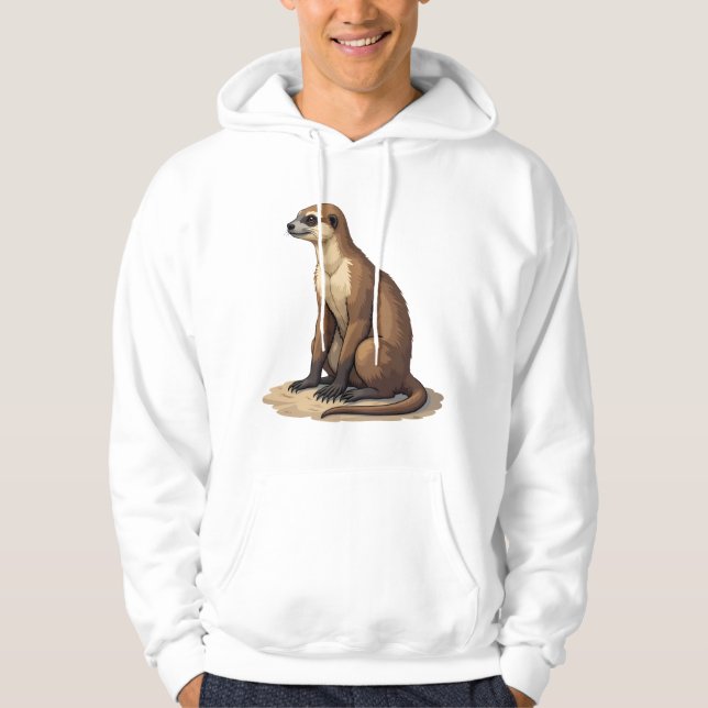 Sudadera Grabado Antiguo Retro de Perezoso (2) (Anverso)