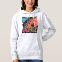 Sudadera Grabado Psicodélico de Flammarion Calle Trippy Arc