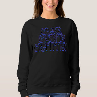 Sudadera Gracia, crecimiento, gratitud