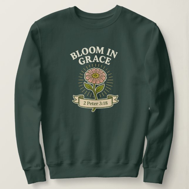 Sudadera Gracia - Cristiano (Anverso del diseño)