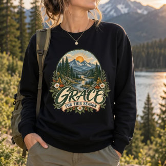 Sudadera Gracia para esta temporada | Fe montañosa en la na