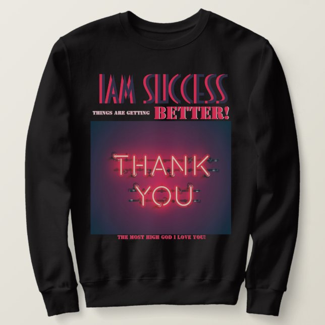 SUDADERA GRACIAS (Anverso del diseño)