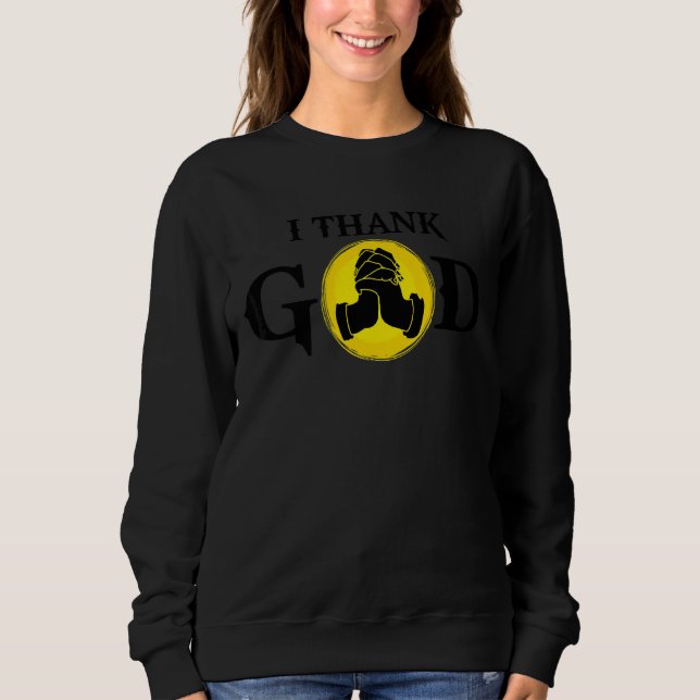 Sudadera Gracias a Dios (Anverso)