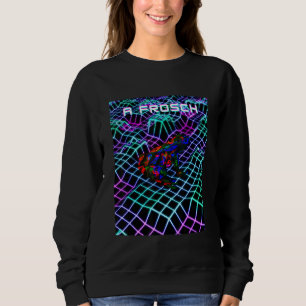 Sudadera Gracias Estudiantes A Vaporwave De Vasero De Rana