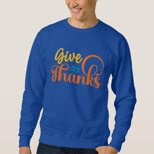 SUDADERA GRACIAS GRACIAS (Anverso)
