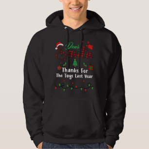 Sudadera Gracias por los juguetes el año pasado coincidiend