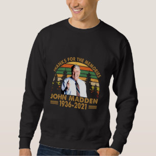 Sudadera Gracias por los recuerdos John Madden 1936 2021