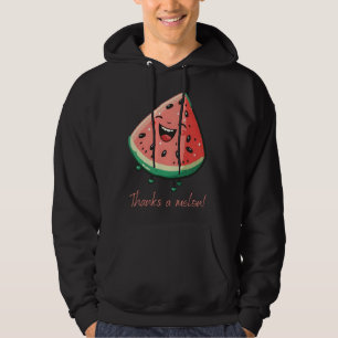 Sudadera Gracias un melón Vegano Vegetariano Basado en plan