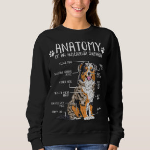 Sudadera Graciosa anatomía Pastor Australiano Perro Lover A