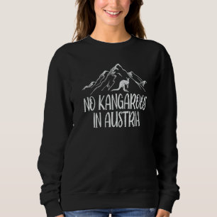 Sudadera Graciosa Austria No Kangaroos En Austria