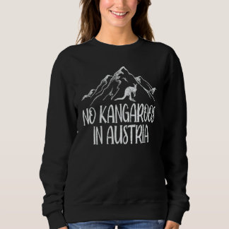Sudadera Graciosa Austria No Kangaroos En Austria