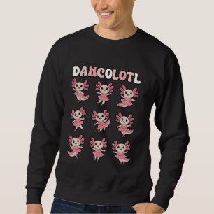 Sudadera Graciosa bailarina Axolotl Mamá Mamá Para Chicas B