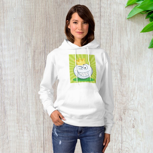 Sudadera Graciosa Bola De Golf King Of Golfing (Subido por el creador)
