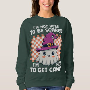 Sudadera Graciosa Bruja Fantasma