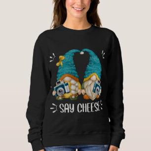 Sudadera Graciosa Cámara De Fotografía Gnoms Para Fotógrafo