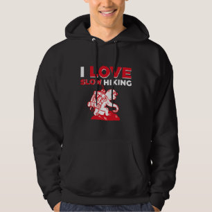 Sudadera Graciosa caminata lenta animal perezosa