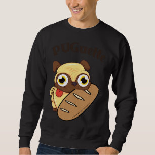 Sudadera Graciosa Camiseta Cute Pug Baguette Classic T-Shir