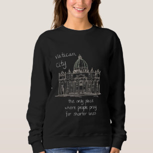 Sudadera Graciosa Ciudad del Vaticano Italia Mano de recuer