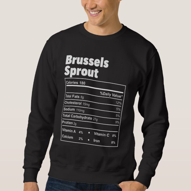 Sudadera Graciosa comida de Acción de Gracias Bruselas Spro (Anverso)