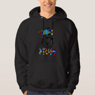 Sudadera Graciosa conciencia de autismo mamá juguetes lindo
