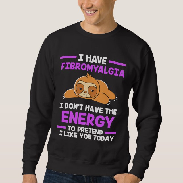 Sudadera Graciosa conciencia de Sloth Fibro (Anverso)