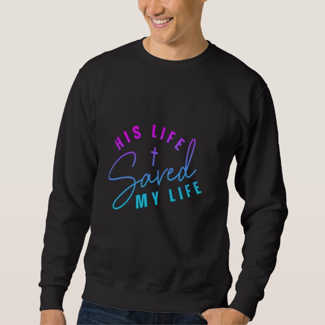 Sudadera Graciosa confianza cristiana en DIOS (Anverso)