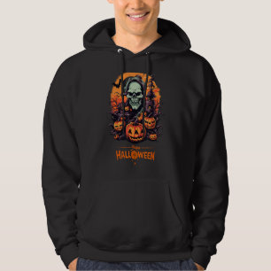 Sudadera Graciosa cosecha Halloween traje fantasma Witch Re