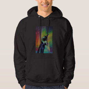Sudadera Graciosa cosecha Inspiradora de pingüino retro