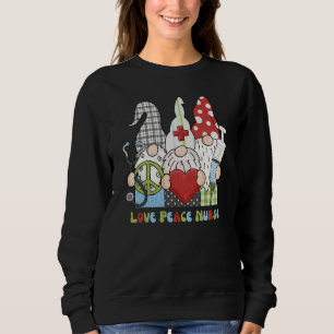 Sudadera Graciosa enfermera Retro Gnome
