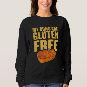 Sudadera Graciosa Gluten Free Lifestyle Bread Celiac Enferm