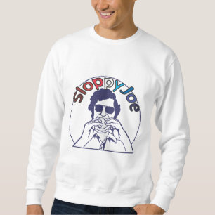 Sudadera Graciosa hamburguesa Retro Disquete Joe Foodie