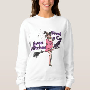 Sudadera Graciosa hoodie de bruja de Halloween