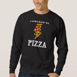 Sudadera Graciosa Impulsada Por Los Niños Pizza Hombres Gua