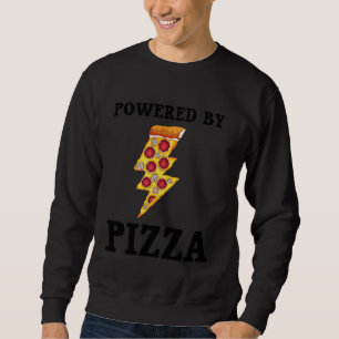Sudadera Graciosa Impulsada Por Los Niños Pizza Hombres Gua
