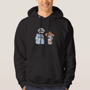 Sudadera Graciosa leche de soja hispánica vegan Chiste de c