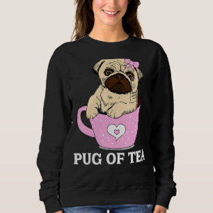 Sudadera Graciosa Raza De Perro De Tejido De Tejido De Masc